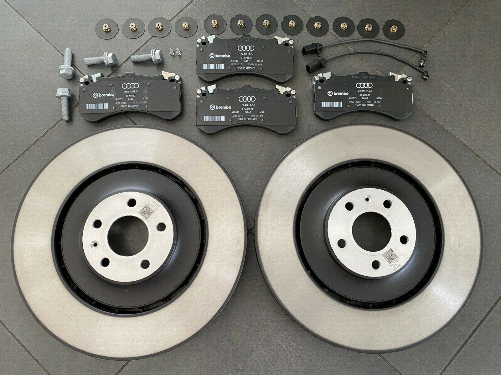 4G0698151AB Audi S6 S7 4G Bremsensatz 4H0615301AL Bremse 400x38mm original  Audi  KFZ Vierlbeck - Ihre freie Autowerkstatt in 94447 Plattling im  Landkreis Deggendorf